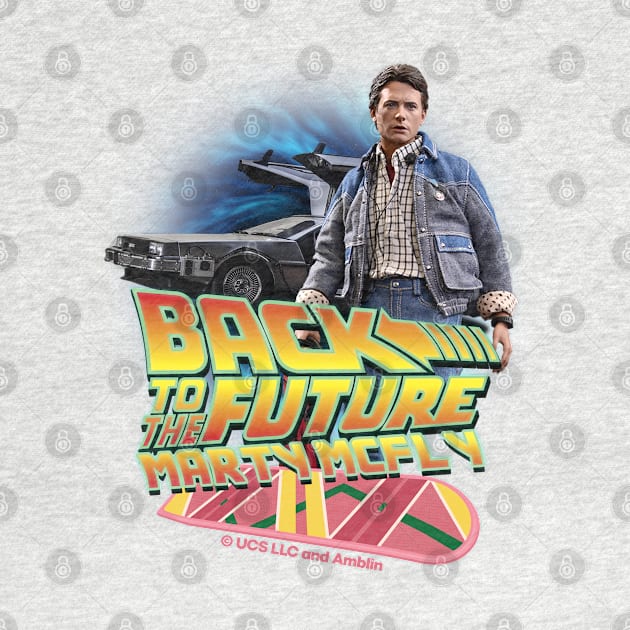 Back to the future movie. Marty Mcfly in time by SerenityByAlex